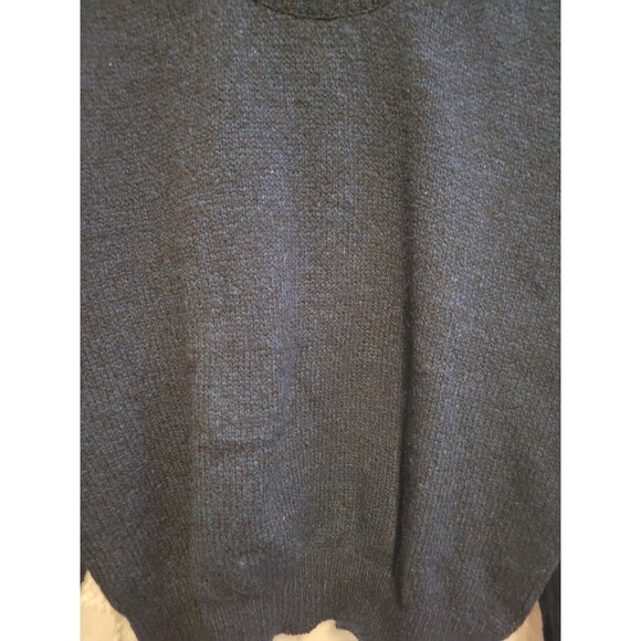 Eddie Bauer Grandpa Wool Sweater Blend Vintage USA Cosby Rustic Ski Camp Hunt L - Picture 2 of 11